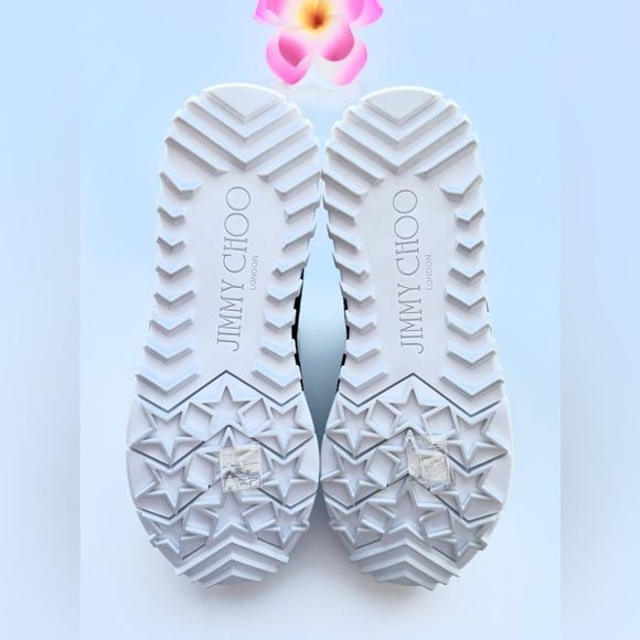 JIMMY CHOO Monza Sneakers Sz. 37.5 IT - Picture 8 of 14